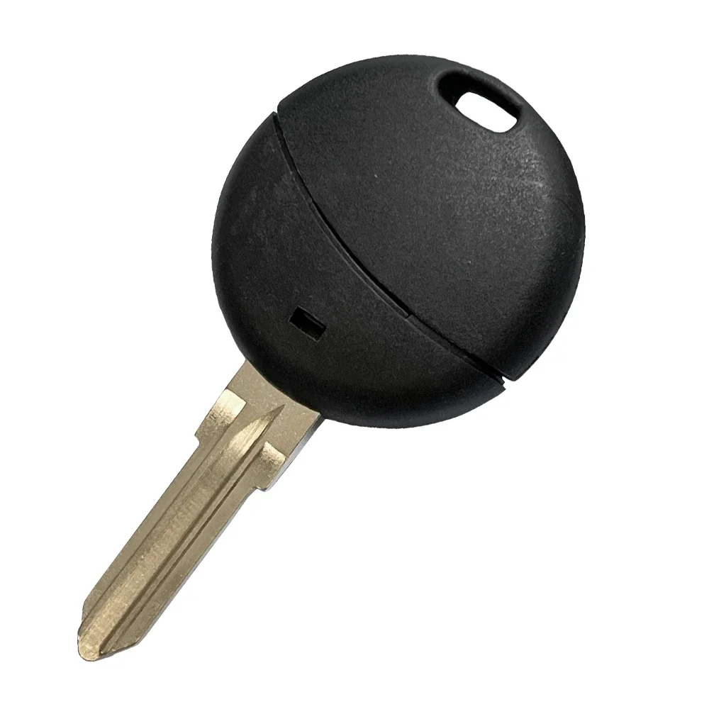 1 Button Remote Car Key Shell for Mercedes Benz Smart Fortwo 1998-2012 Auto Key Case Cover Replacement with Uncut Blade
