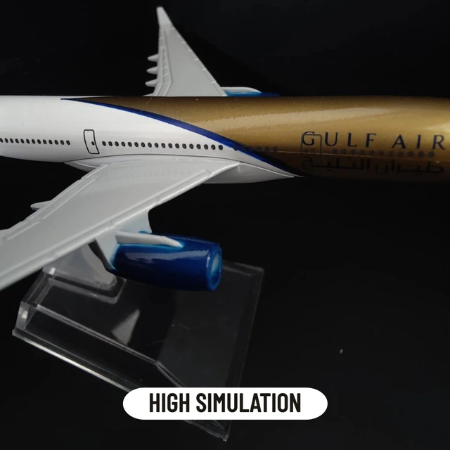1:400 Scale Metal Aircraft Gulf A330 Airlines Boeing Airplane 5