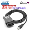 Vgate vLinker FS USB ELM327 For Ford FORScan For Mazda HS MS CAN ELM 327 OBD 2 OBD2 Car Diagnostic Scanner Interface Tools OBDII 1