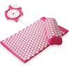 Acupressure Mat Set Spike Massage Pillow for Back Neck Pain Relief Yoga Mat Needle Therapy Stress Relief Fitness for Home Gym 3