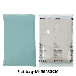 Space-Saving Vacuum Storage Bag for Clothes and Blankets - Large Compression Travel Organizer (1pc 56x80cm)