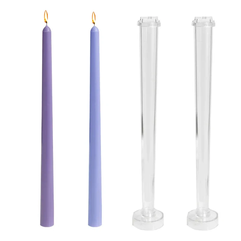 Tall Peaked Column Candle Making Kit - DIY Plastic Mold