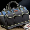 Multi-Function Tool Bag 1680D Oxford Cloth Electrician Bag, Multi-Pocket Waterproof Anti-Fall Storage Bag Electrician Tools