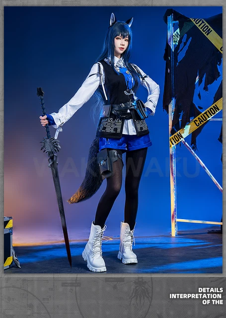 CoCos-SSS Game Arknights Specter The Unchained Cosplay Costume