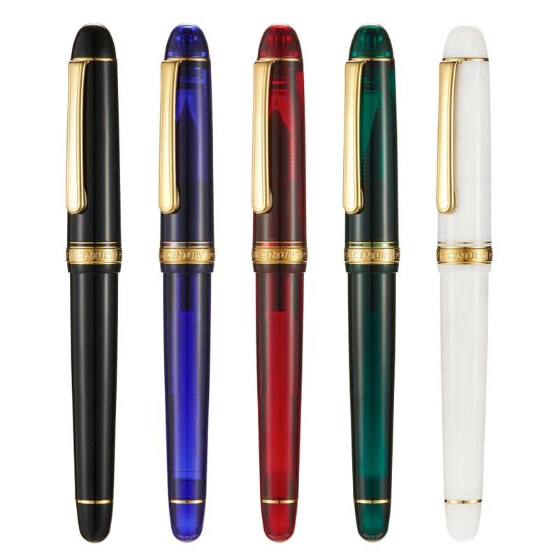 

Japan Original PLATINUM 3776 Fountain Pen Century 14K Gold Nib Laurel Green Castle White PNB-13000 Or PNB-15000 Writing Pen Gift