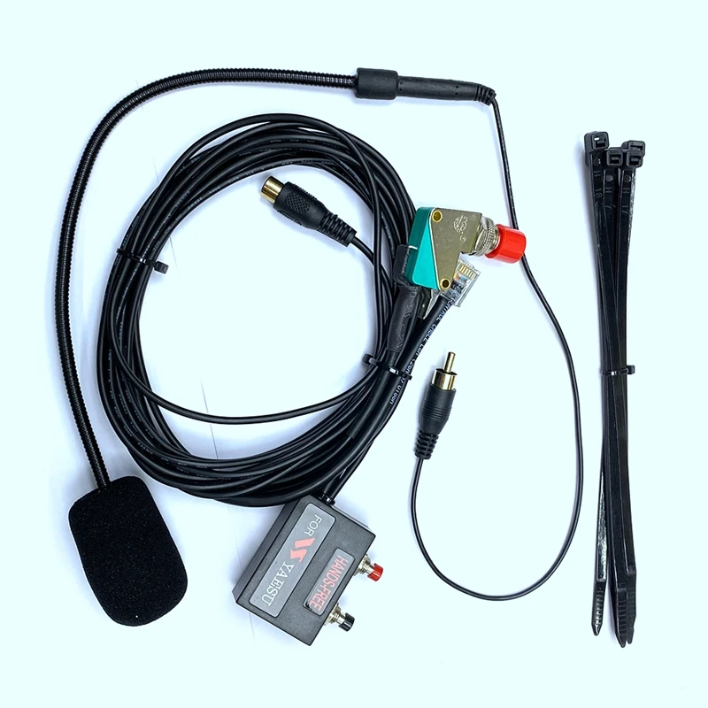 Top Deals Set Finger Ptt 6 Pin Microfono Vivavoce Per Yaesu Ft-7800 Ft-8800 Ft-8900 Ft-1802 Ft-1807 Ftm-350 Ft7800 Ft8900 Rad