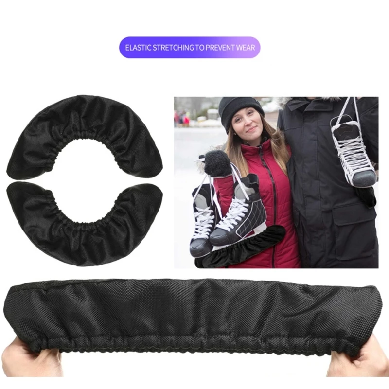 1 Pair Ice Skate Cover Guard Protector Blade Guards For Hockey Skates