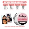 4pcs/Set 30g Edge Control Gel for Women Non-greasy Long Lasting Anti-frizz Wax Natural Ingredients Finishing Gel Cream and Brush 2