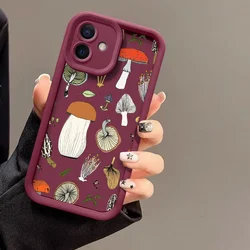 Cartoon Colorful Mushroom Pattern Soft Silicone Phone Case for Pixel 9 5G (JGJHCX078J7)