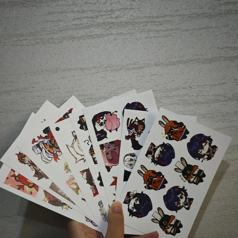 Anime Stickers Cartoon Sticker Cartoon Stickers 10/30/54pcs Cool Billy The Kid Zenless Zone Zero Stickers Alexandrina Sebastiane Ellen Joe Game Sticker Von Lycaon Anime Decal