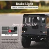 1:10 Big Scale Climb Remote Control Car 4WD Metal Drive Bar Three Speed Switch High Simulated Lighting Rubber Tire RC Car Model 3