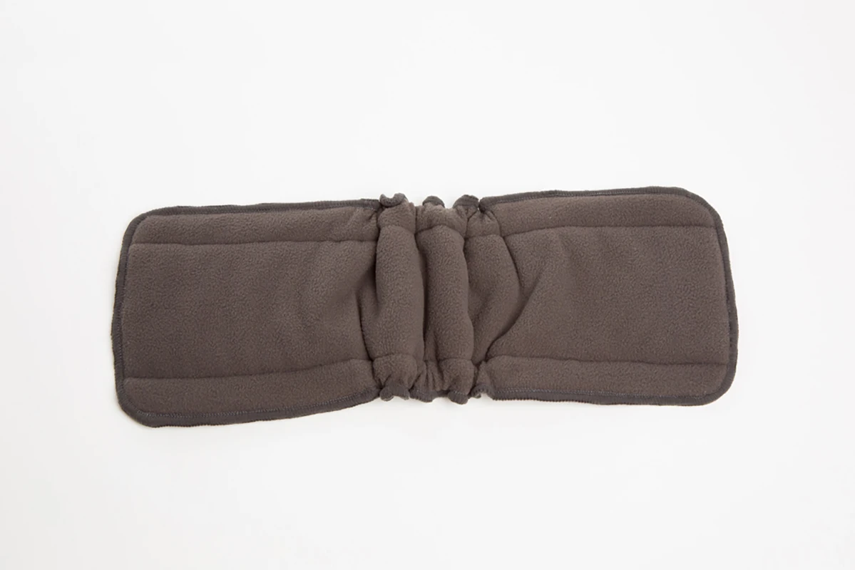 5pcs Baby Washable Diaper 5 Layers Charcoal bamboo insert with double gussets