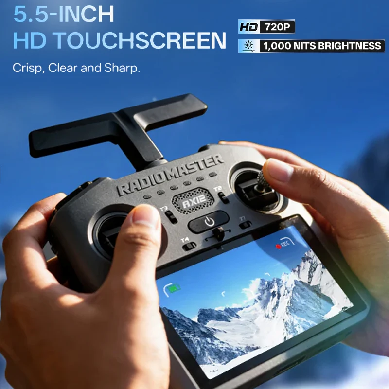 รูปสินค้า รีโมทควบคุมโดรน 2.4GHz 16CH สำหรับ FPV และเครื่องบิน