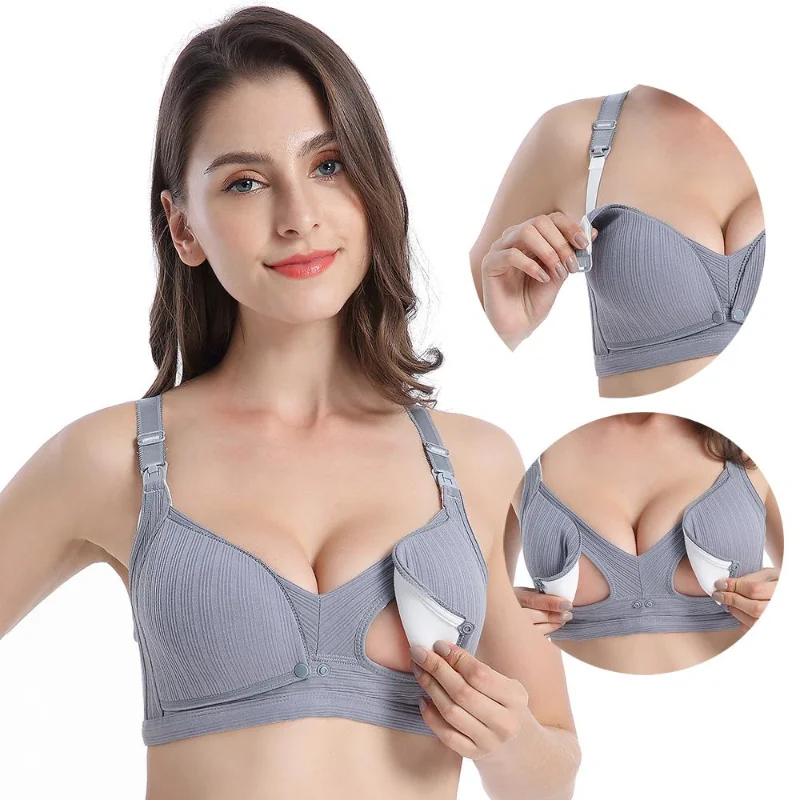 

Maternity Nursing Bra Breastfeeding Underwear Clothing for Pregnant Women Pregnancy Feeding Underwear Girdle Intimates Clothes