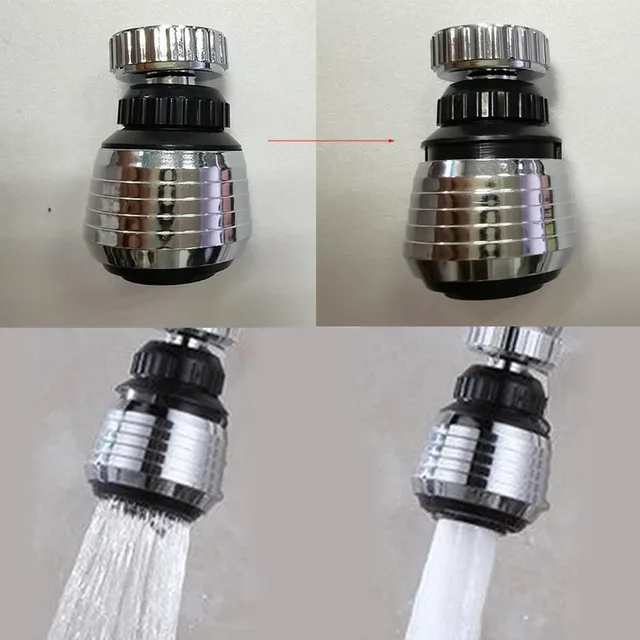 3 โหมดห้องครัวก๊อกน้ํา Bubbler ก๊อกน้ําหัวฉีด aerator Saving TAP Water FILTER ประหยัดห้องน้ําในครัวเรือนหัวฝักบัวสเปรย์ 6