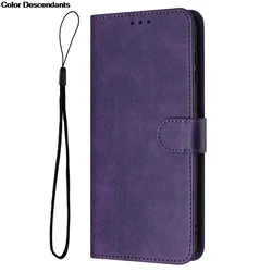 Soft TPU Leather Wallet Flip Phone Case with Card Slot for INFINIX NOTE 50S 5G (Purple)