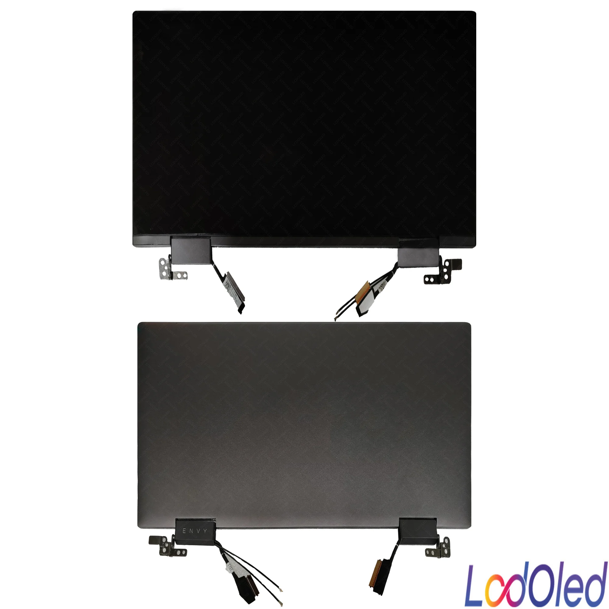 FHD LED OLED LCD 패널 터치 스크린, HP ENVY X360 13-ay 13-bd 시리즈 블랙 골드 실버, 완전한 상단 커버 어셈블리, 13.3 인치