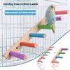 4/6/8 Step Bird Climbing Ladder Pet Interactive Ladder Parrot Grinding Claws and Teeth Climbing Toy Interactive Bird Accessories 1