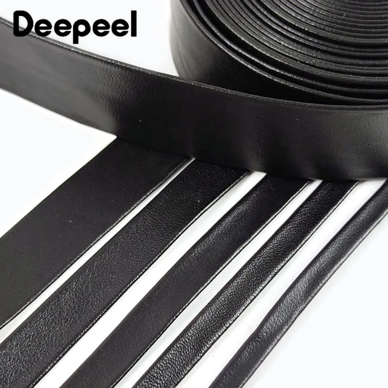 DIY Leather Strap Craft Strips for Leathercrafts Accessories Belt Handle  Black Brown DIY Chokers Necklace Bracelet Finding - AliExpress