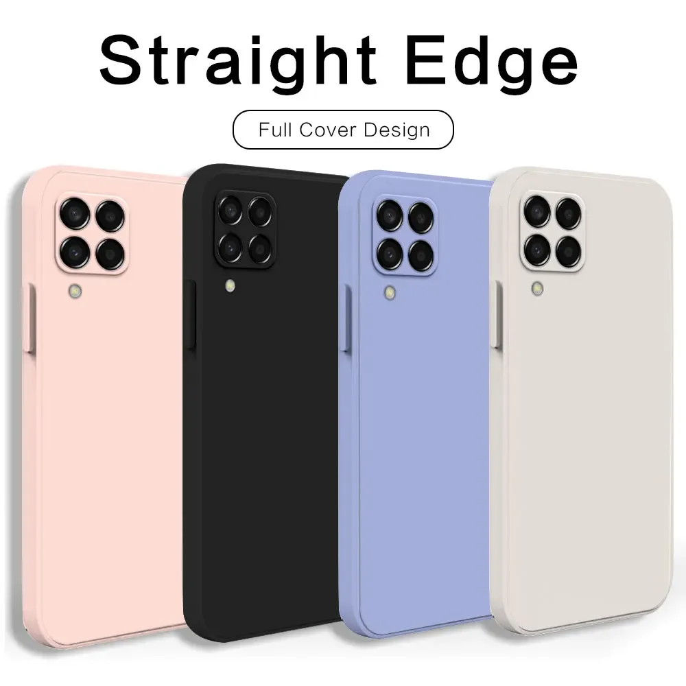 For Samsung Jump2 Case For Samsung Galaxy Quantun3 Coque Soft Silicone Shockproof Cover Galaxy Jump 2 Square Phone Case Fundas