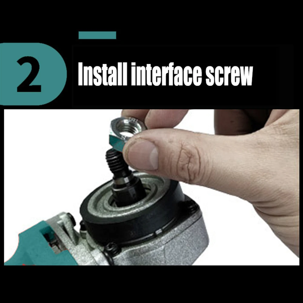 Angle Grinder Refit Garden Pruning Machine Metal Hedge Clipper Accessories Multipurpose Easy Install Garden Pruning Machine Tool 6