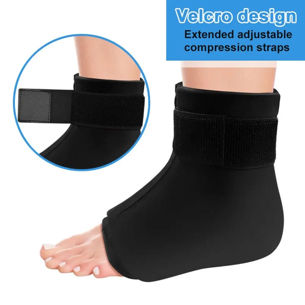 Reusable Hot Cold Therapy Ankle Foot Ice Pack Wrap Solid Gel Ankle Pain Relief Arthritis Foot Ice Pack Wrap Protector Men ankle support,ankle straps,fitness ankle straps,ankle support brace,ankle wrist cuffs
