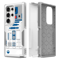 R2D2 Robot Dual Layer Shock - Absorption Protective Phone Case - Galaxy S25 Ultra (R2D2 Robot)