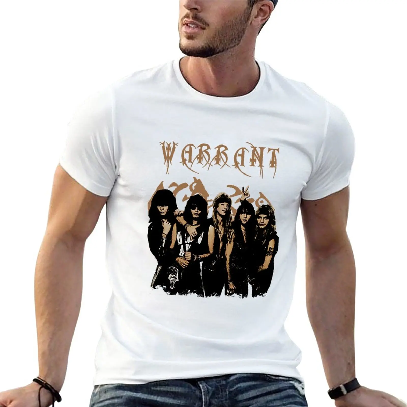 

Warrant-Drawn Style T-Shirt custom t shirts T-shirt for a boy heavy weight t shirts for men