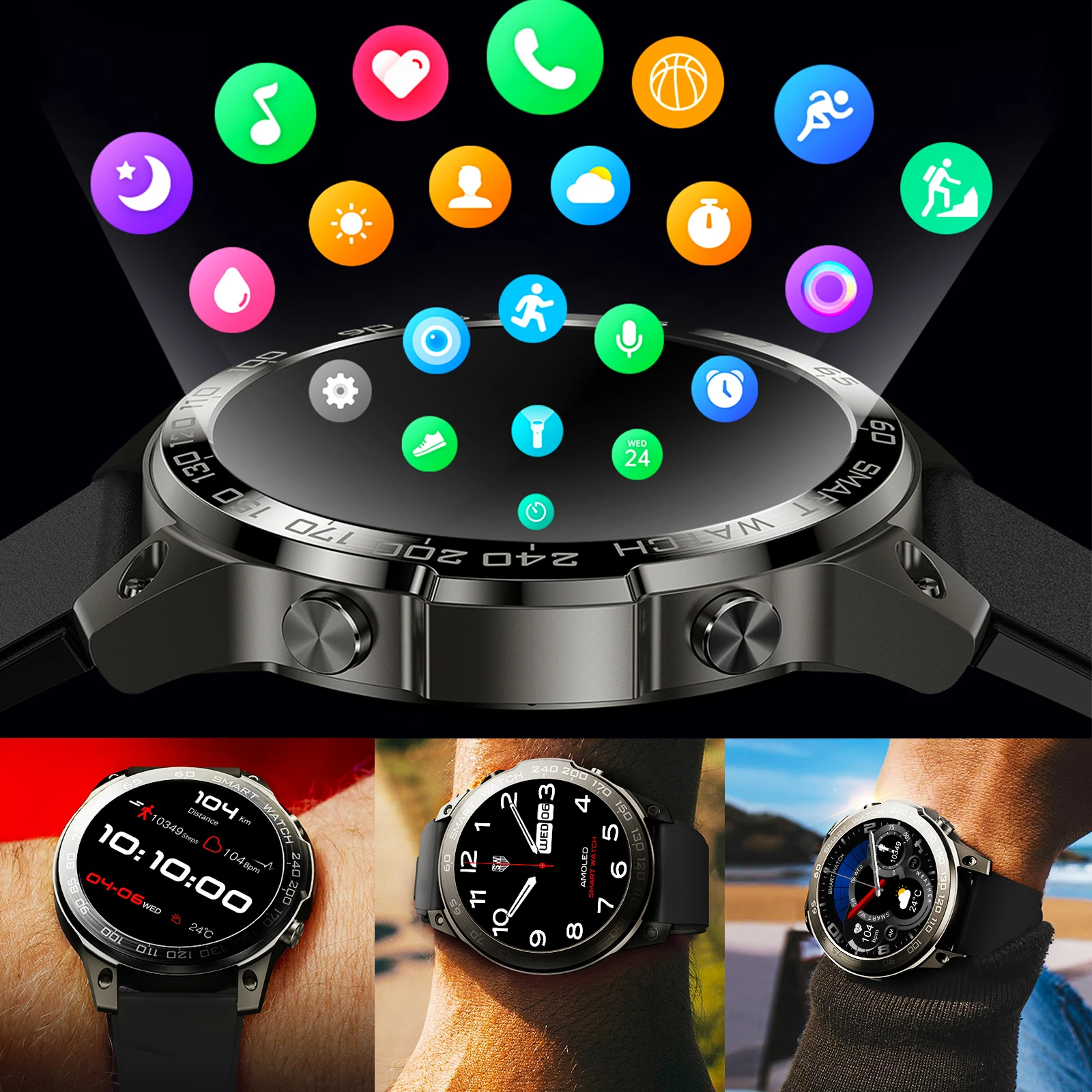 TicWatch Pro 5 - Smartwatch de 1.43 pulgadas AMOLED