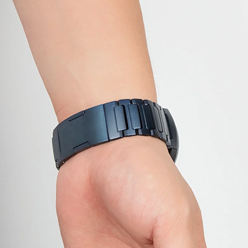 Premium No-Gaps Titanium Alloy Metal Bracelet - Luxury Business Watch Band