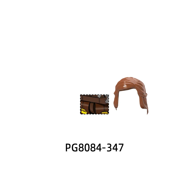 PG8084 무기 바지 헤어 파츠 액션 피규어 망토 함부르크 채찍 검 방패 모델 블록 MOC 브릭 세트 선물 장난감