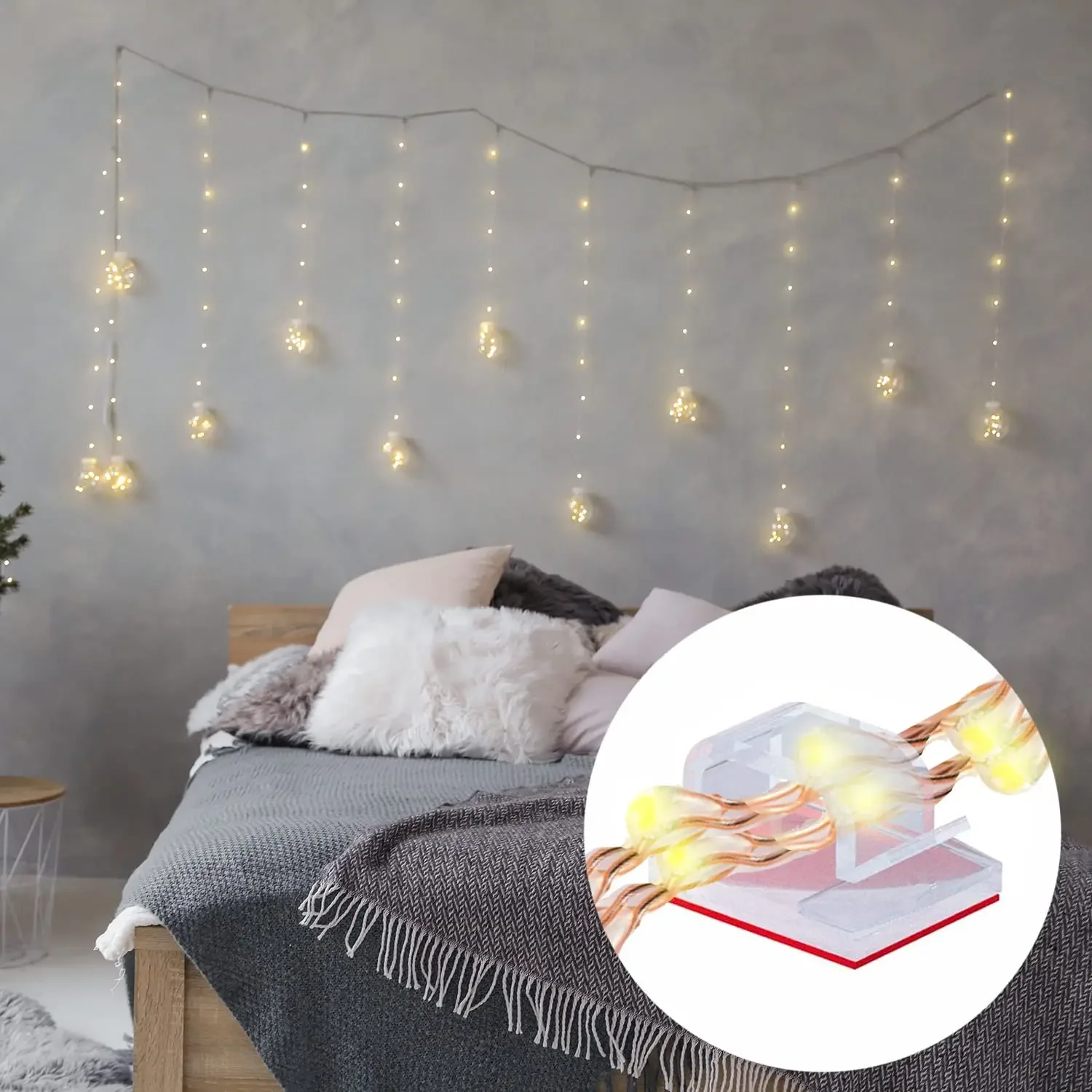 20pcs Cable Clips Clear Outdoor Cable Clip Light Clip Self Adhesive Hook Wire Holder for Management Fairy Light Decoration cable clip