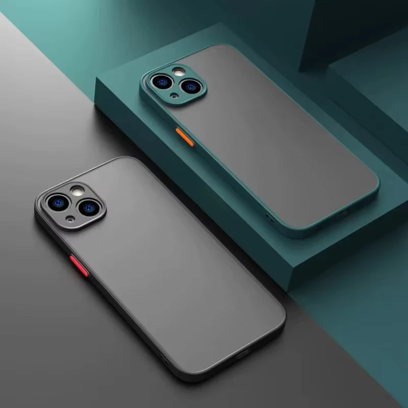 Enhanced Shockproof Armor Phone Case - Durable Silicone Hard Cover