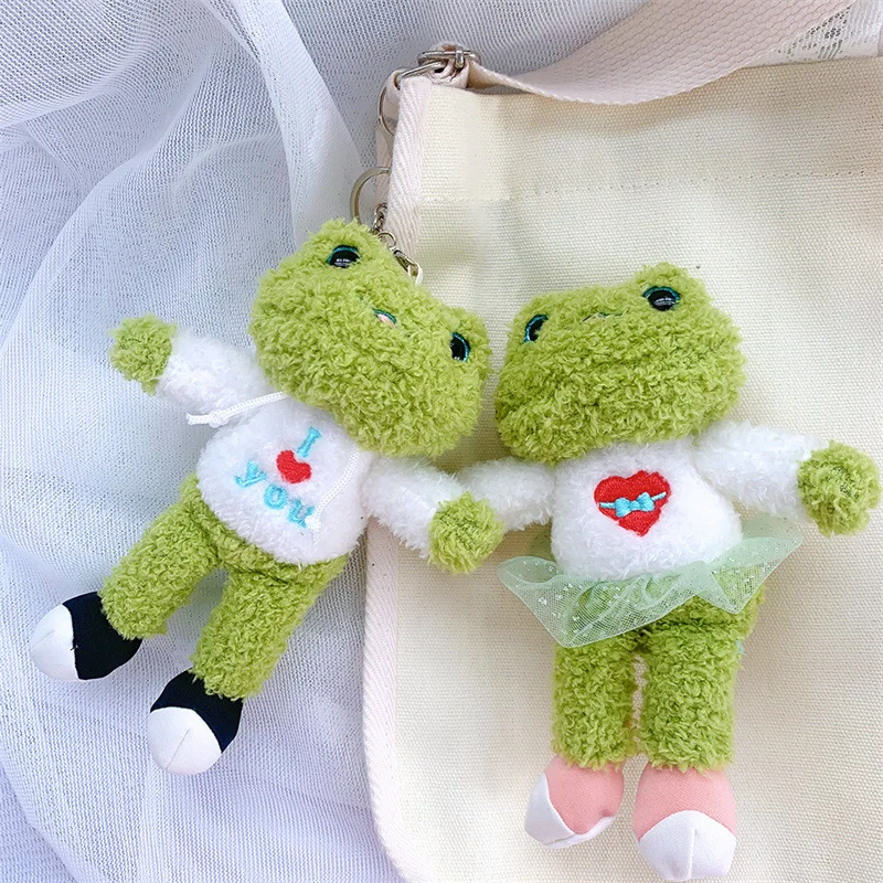 

Новинка, креативная плюшевая милая кукла-лягушка для пар, 15 см, Netflix, детский подарок на день рождения, сумка-брелок, брелок