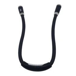Portable LED Neck Reading Light - Flexible, Hands - Free Book Lamp with 3 Light Modes (Black)