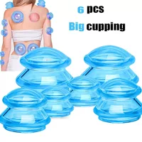 Silicone Cupping Set Suction cups Vacuum Suction Jars Therapy Slimming Body Face Massage Cupping Anti Cellulite Weight Loss 1