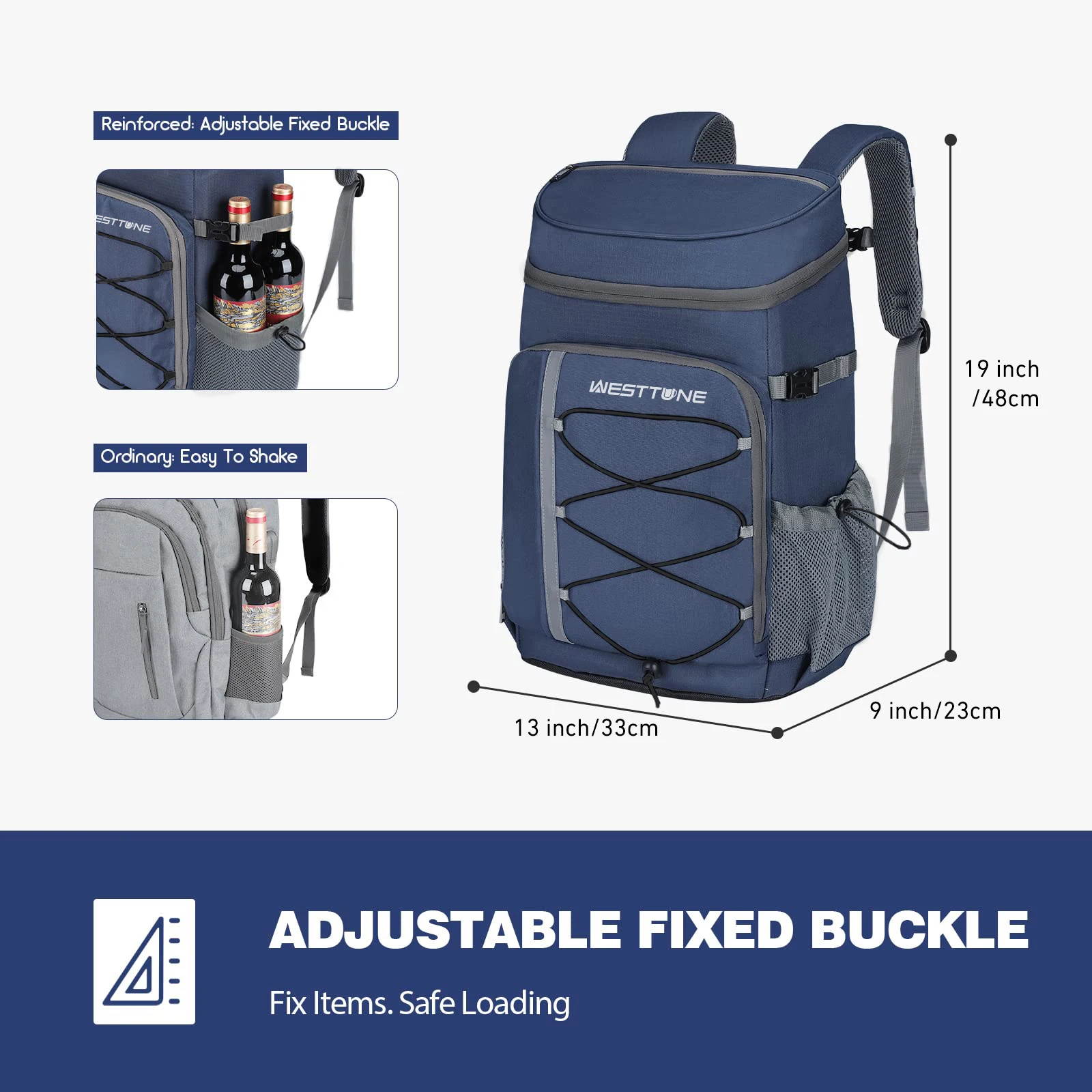 WESTTUNE 35-Can Cooler Backpack 5
