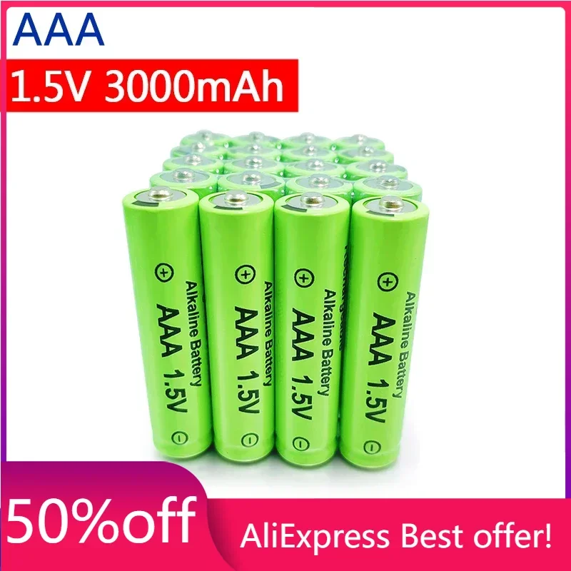 

AAA Battery 1.5V rechargeable AAA battery 8800mAh AAA 1.5V New Alkaline Rechargeable battery for led light toy MP3 long life