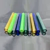 4 Inch Long 5 Colors Glass Borosilicate Blowing Tubes 10 mm OD 2mm Thick Wall Tubing for Various Applications 2