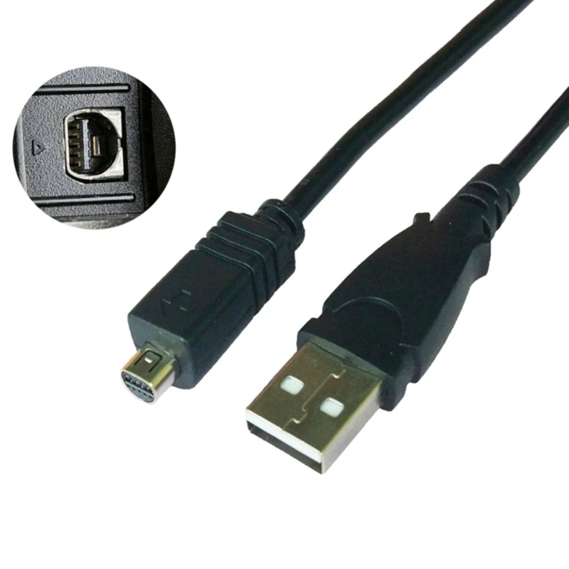 디지털 캠코더 핸디캠용 1.5m VMC-15FS 10핀 USB 데이터 동기화 케이블 카메라 K1KF에서 사진 및 비디오 다운로드