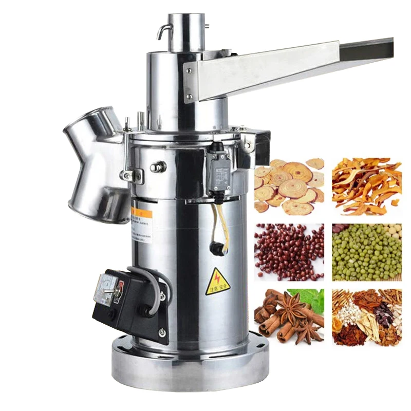 

Grinder Powder Machine Fine Household Small Grinding Whole Grains Chinese Herbal Medicines One-Button Start