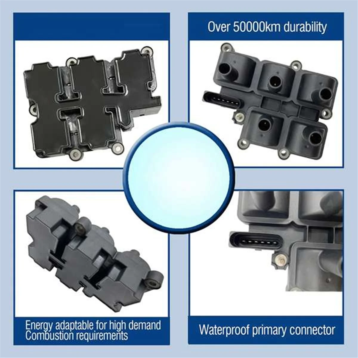 071905106 0986221017 Car Ignition Coil for SEAT Toledo VW VOLSWAGEN Bora Golf New Beetle 2000 Passat 2.3 V5 0040100037 3