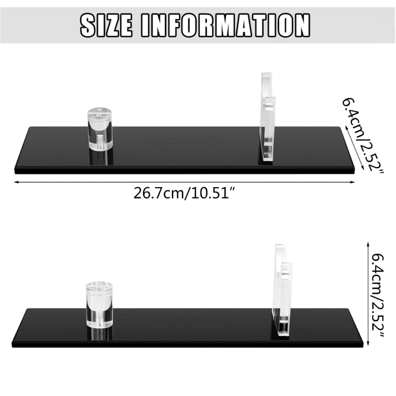 Knives Display Holder Acrylic Knife Display Stand Rack Outdoor Exhibition Tool Holder for Kitchen Counter Home Decor 87HA 6