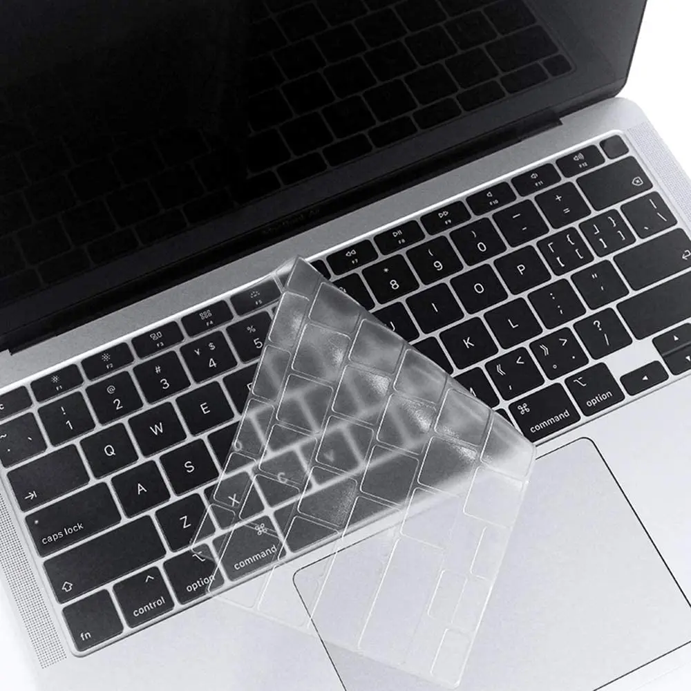 Cover Per Tastiera Per Macbook Air 13 Pollici 2021 2020 A2179 A2337 M1 Chip Con Touch Id,13 "Macbook Air M1 Tpu Pelle Protettiva