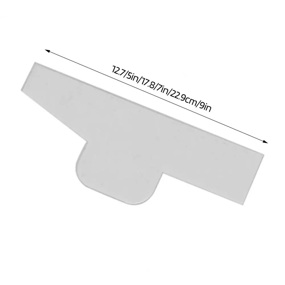 5/7/9 Inches Acrylic Wallet Ruler Template DIY Handcraft Ruler Wallets Making Tool Gift For Handcrafting Enthusiasts Hand Craft 6