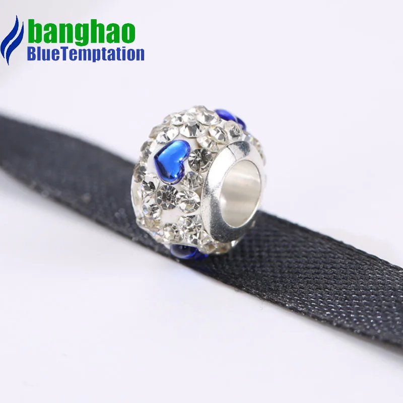 Wholesale DIY Fashion heart roundness Charm for making accessories for jewelry alloy pendants bracelets beads CTP020