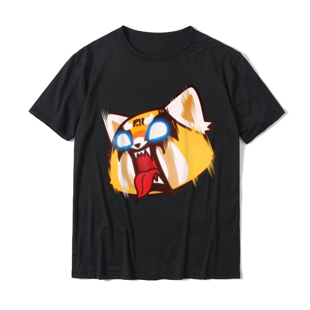 

Retsuko Scream Anger Printed pattern Hip Hop casual street fashion Harajuku Summer all-purpose T-shirt for men and women