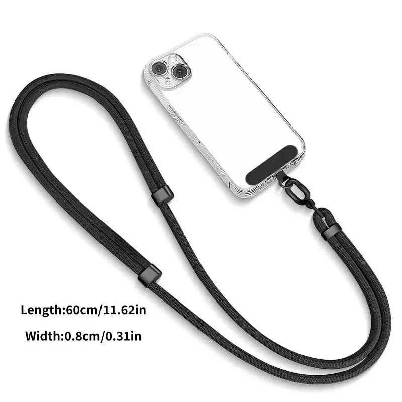 Adjustable Woven Lanyard Wrist Strap – Anti-Lost Universal Phone Accessory