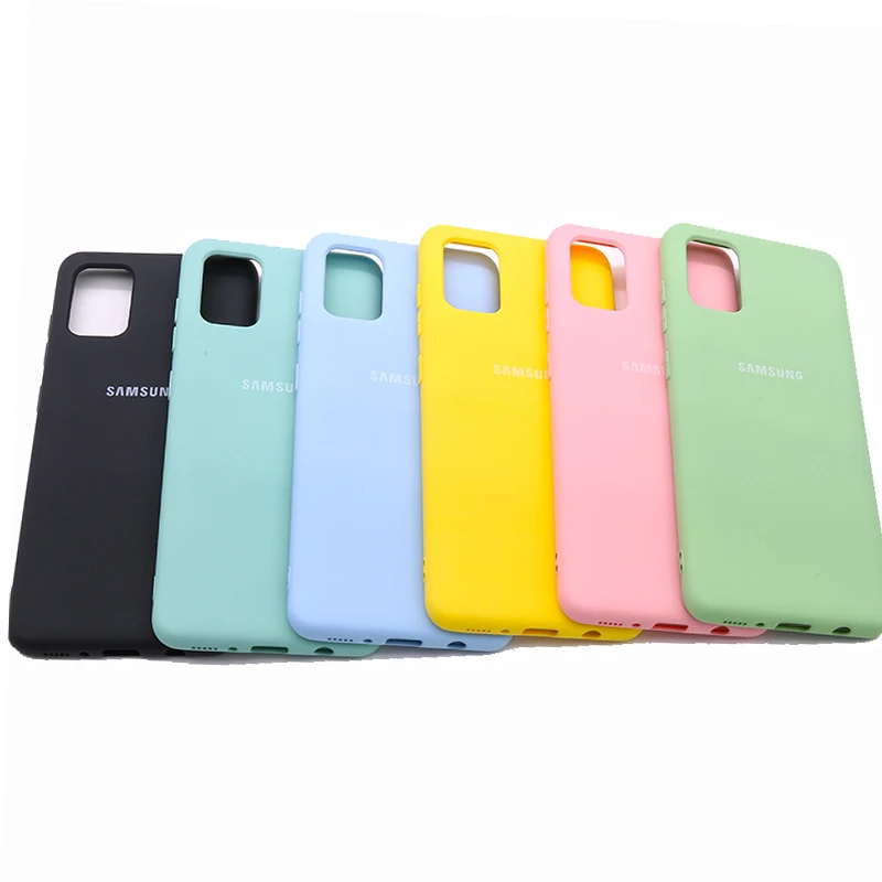 Samsung Galaxy A31 Liquid Silicone Case Soft Silky Shell Cover Galaxy A 31 High Quality Soft-Touch Back Protective mobile pouch bag