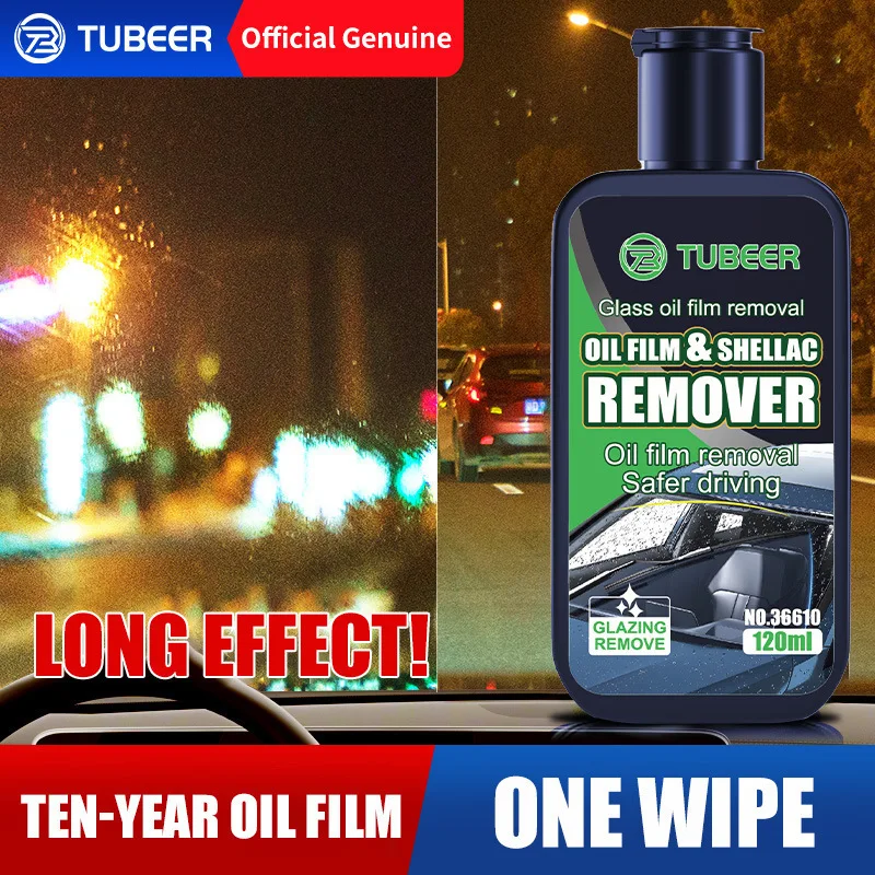 Strong decontamination glass oil film cleaning agent Topbit front windshield water-repellent oil film cleaning agent removes